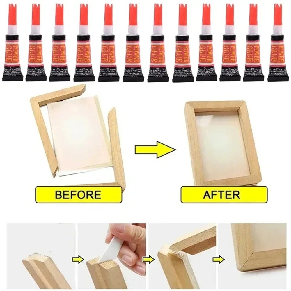 5-100PCS Liquid Super Glue Wood Rubber Metal Glass Cyanoacrylate Adhesive Stationery - Image 6