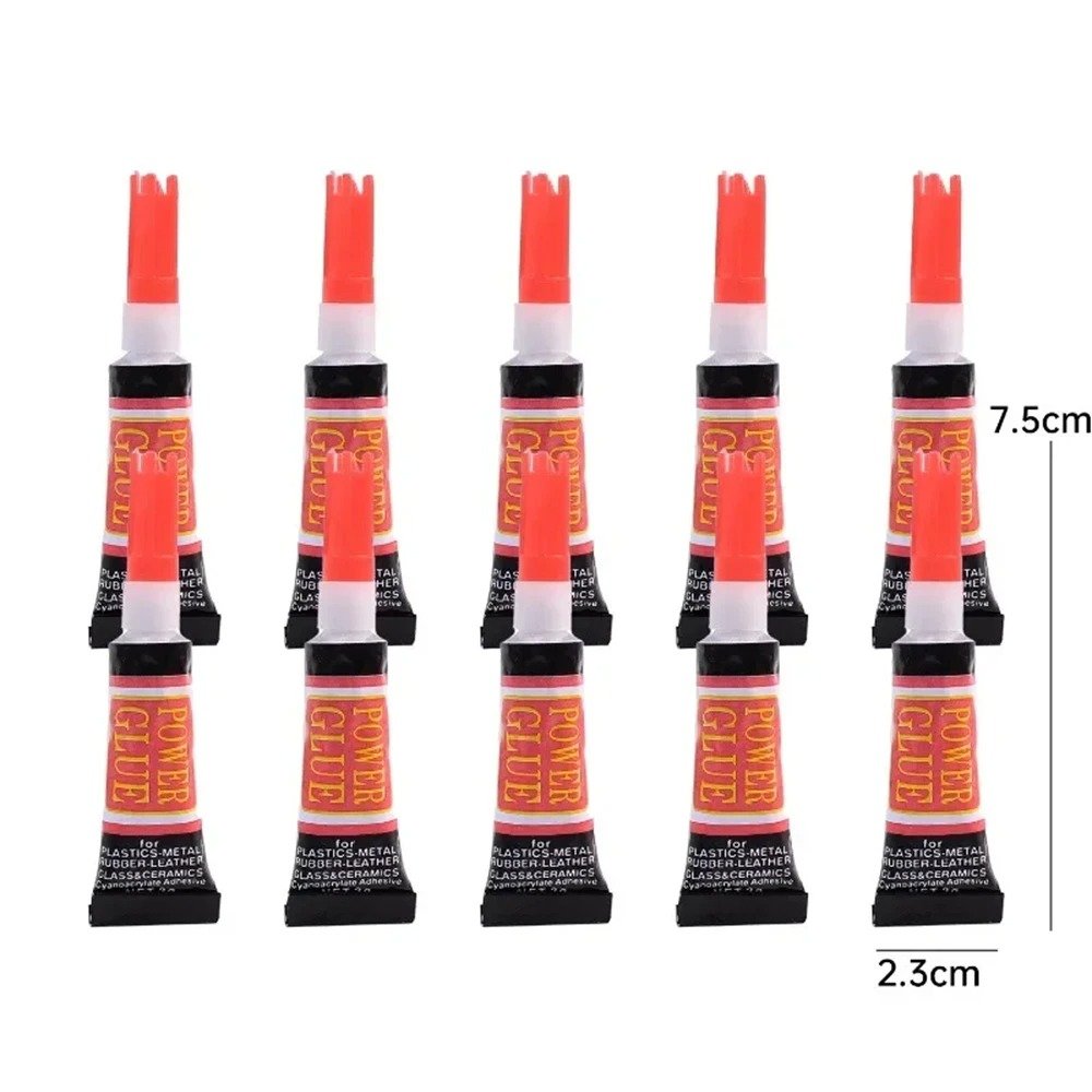 5-100PCS Liquid Super Glue Wood Rubber Metal Glass Cyanoacrylate Adhesive Stationery - Image 8